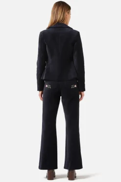 Agnes Velvet Blazer Online