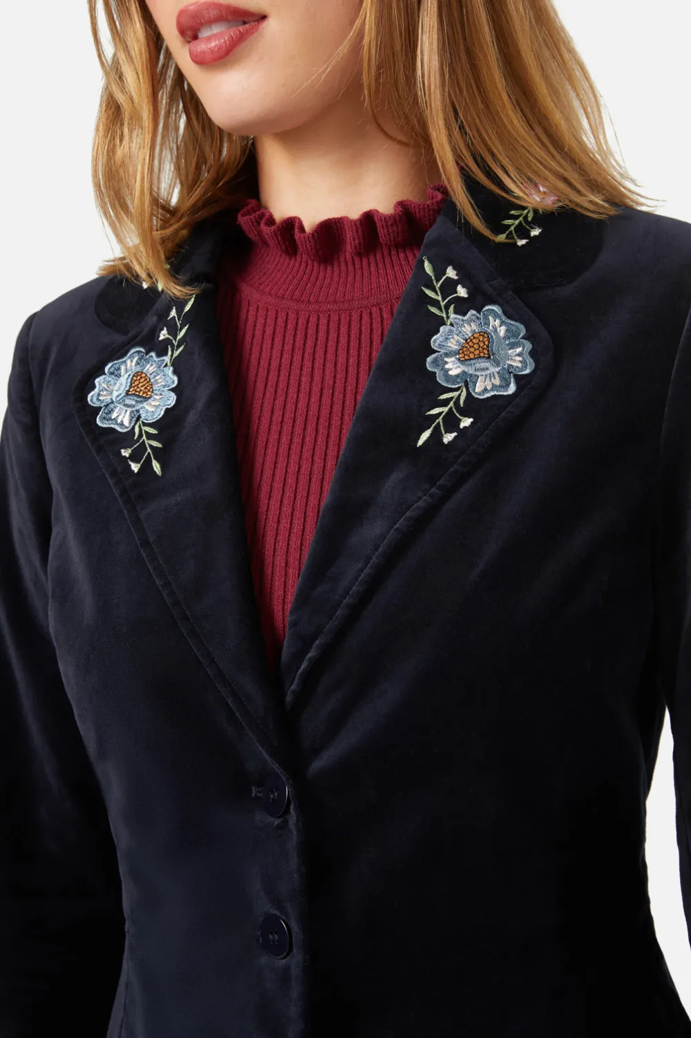 Agnes Velvet Blazer Online