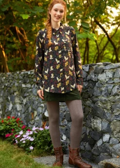 BTC All About Me Button-Down Shirt Owl Aura