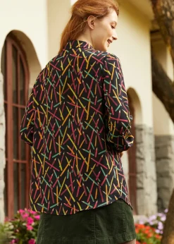 BTC All About Me Button-Down Shirt Doodle Delight Sale