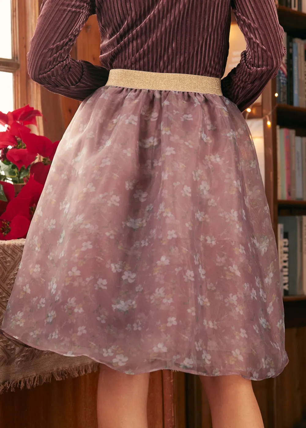 BTC Alpine Dream Dirndl Skirt Lilac Whisper