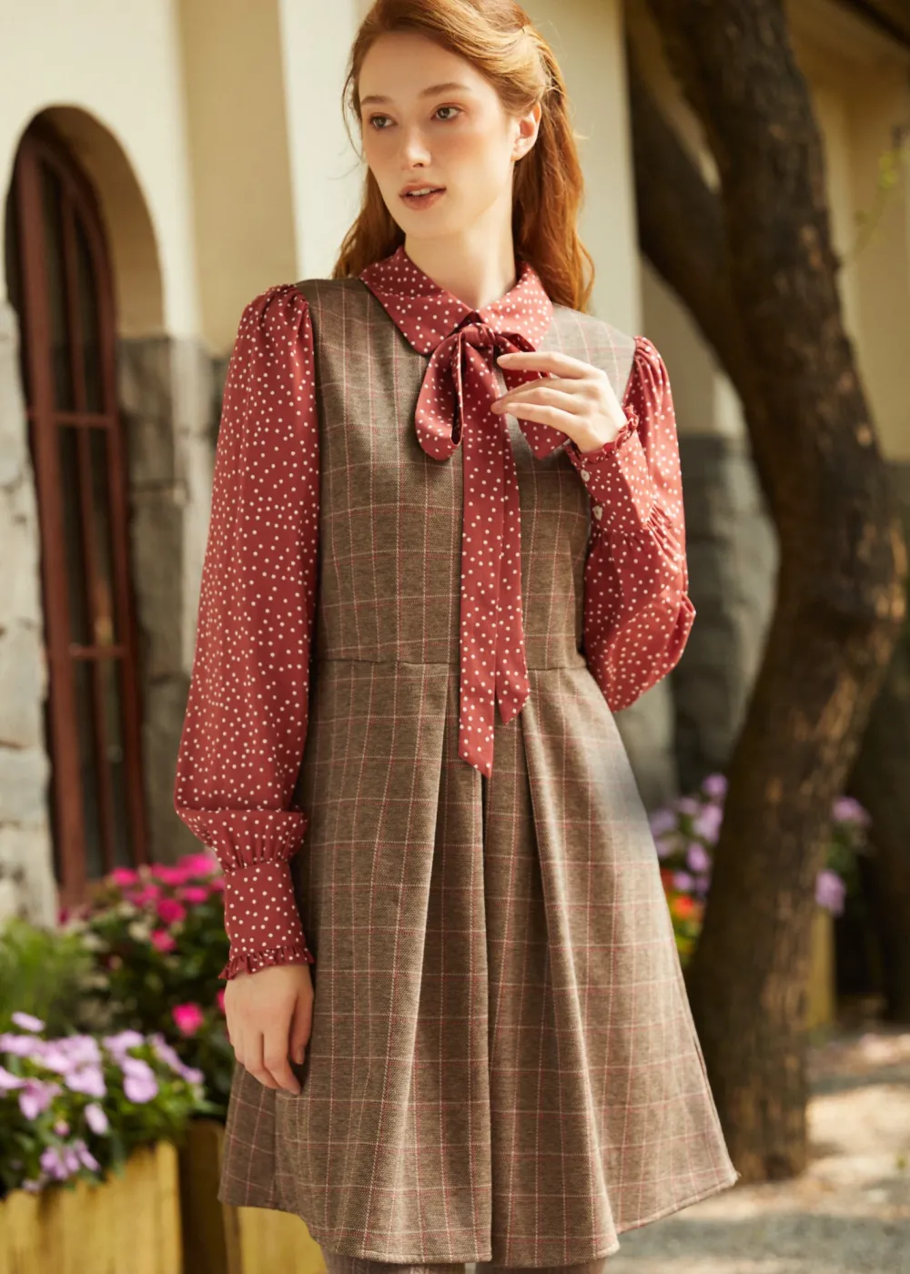 BTC Always a Doll Dress Autumn Blaze Clearance