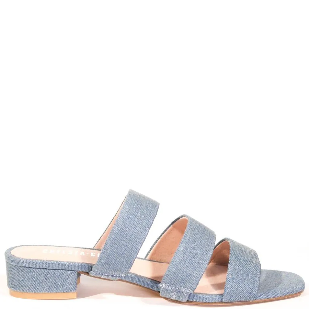 April Sandal Mules DENIM Best