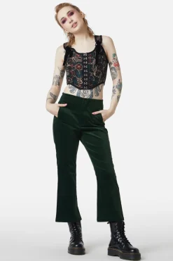 At The Alter Velvet Kick Flares Online