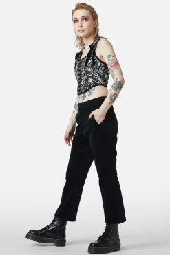 At The Alter Velvet Kick Flares Online