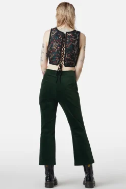 At The Alter Velvet Kick Flares Online