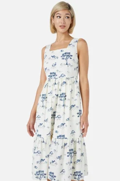 Aus Toile Midi Dress Online