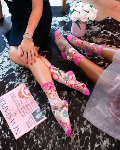 Balletcore Sheer Crew Sock Clearance