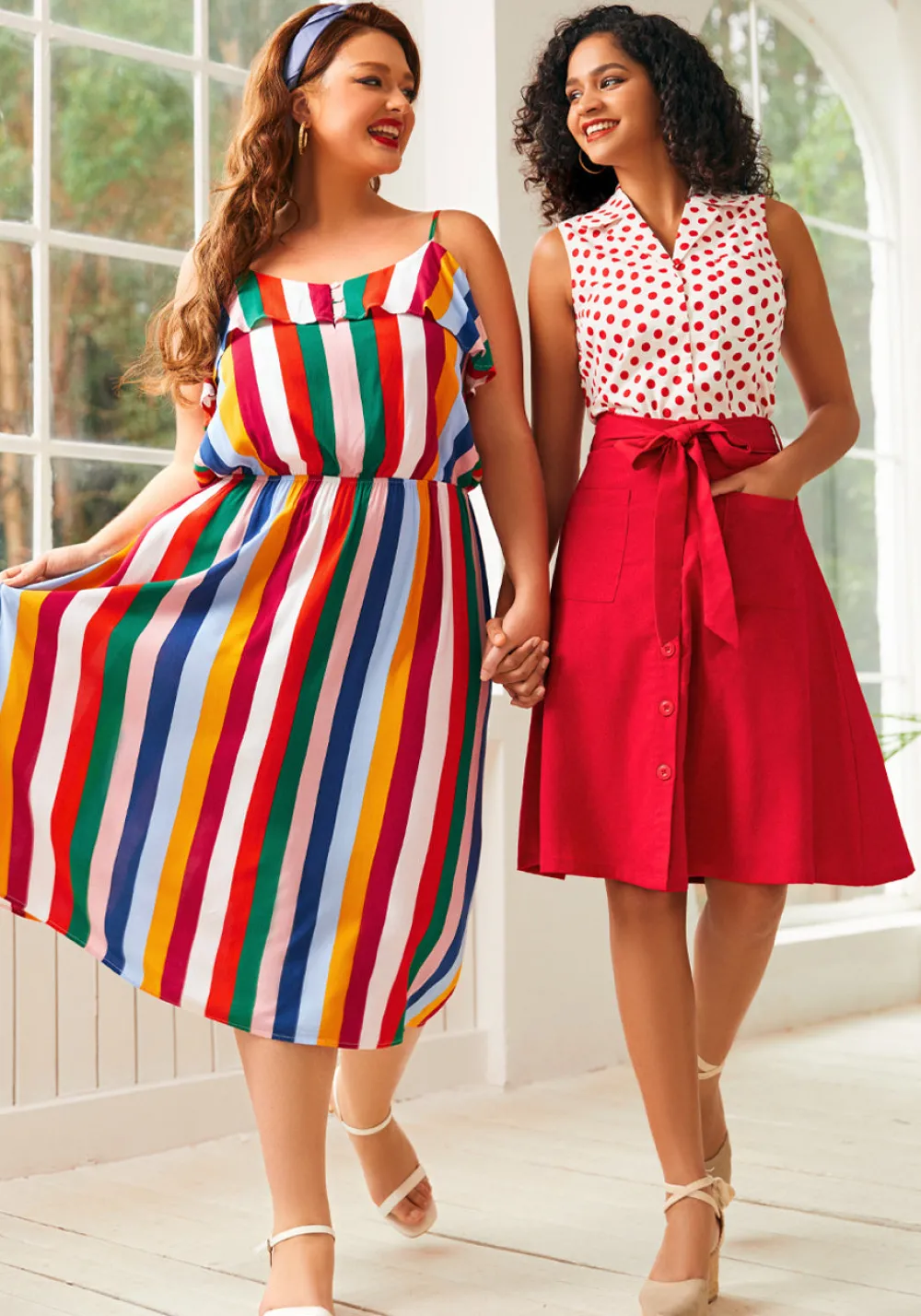 Basically Breezy Sundress Rainbow Outlet