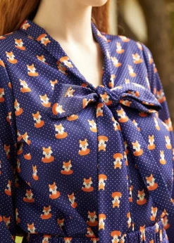 Belle of the Bow Blouse Foxy Lady Online