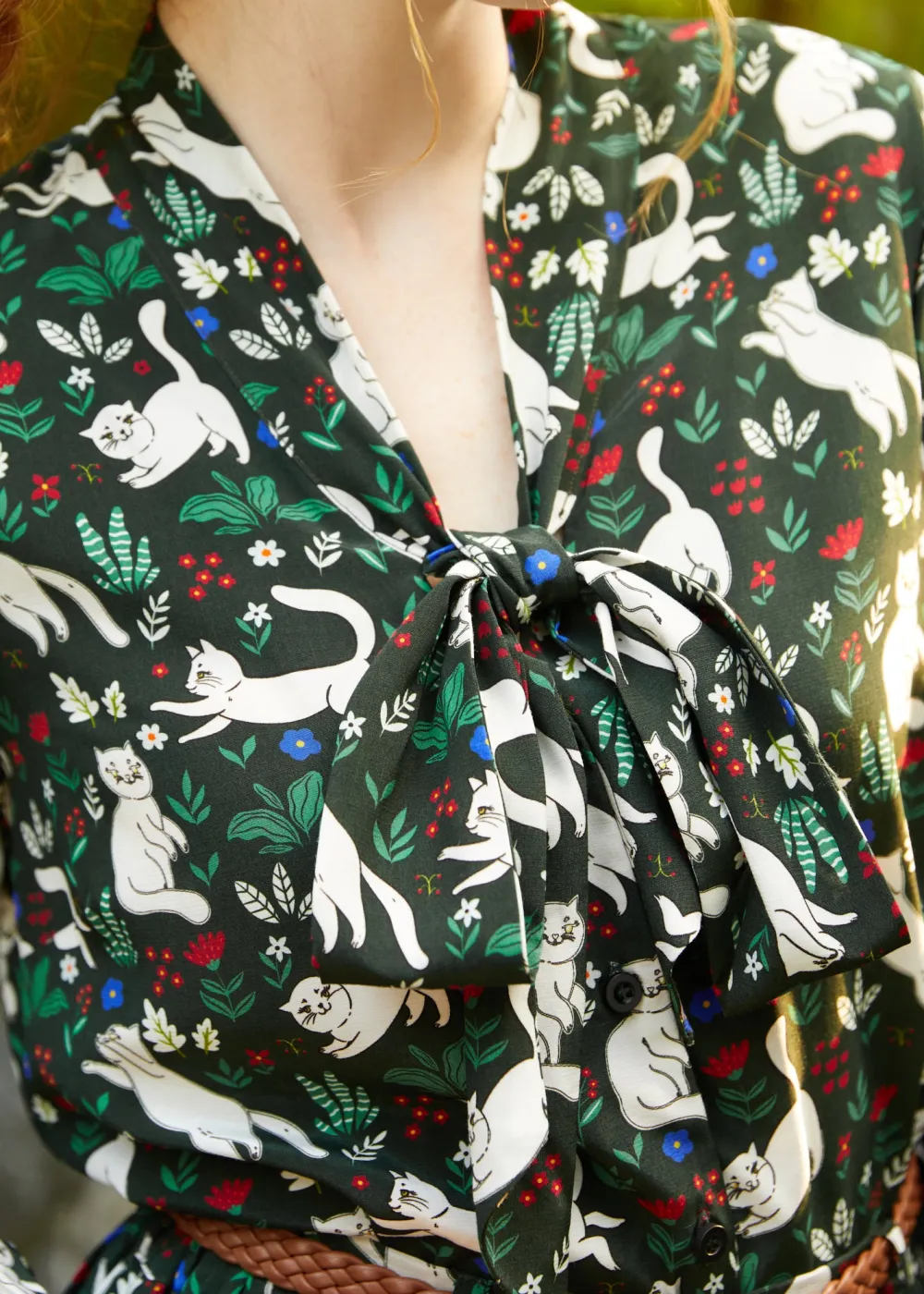 BTC Belle of the Bow Blouse Wild Whiskers Online
