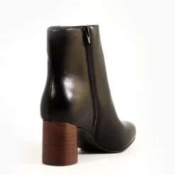 Bentley Block Heel Booties BLACK New