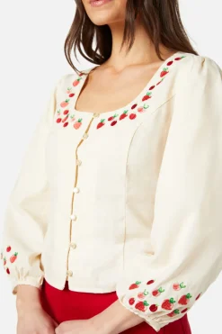 Bessie Embroidered Top Sale