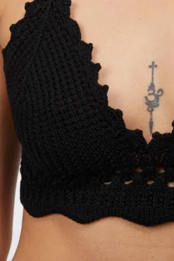 Dangerfield US Bianca Crochet Bikini Top Hot