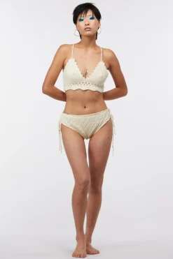 Dangerfield US Bianca Crochet Bikini Top Hot