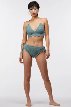 Dangerfield US Bianca Crochet Bikini Top Hot