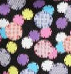 Black & Purple Swing Dress Sale