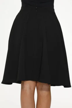 Embroidered Poodle Skirt Black Clearance