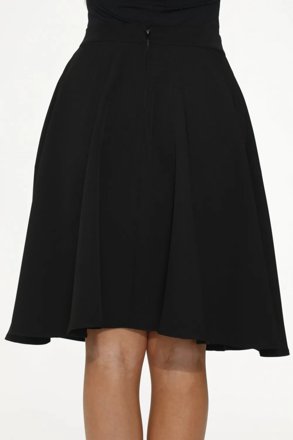 Embroidered Poodle Skirt Black Clearance