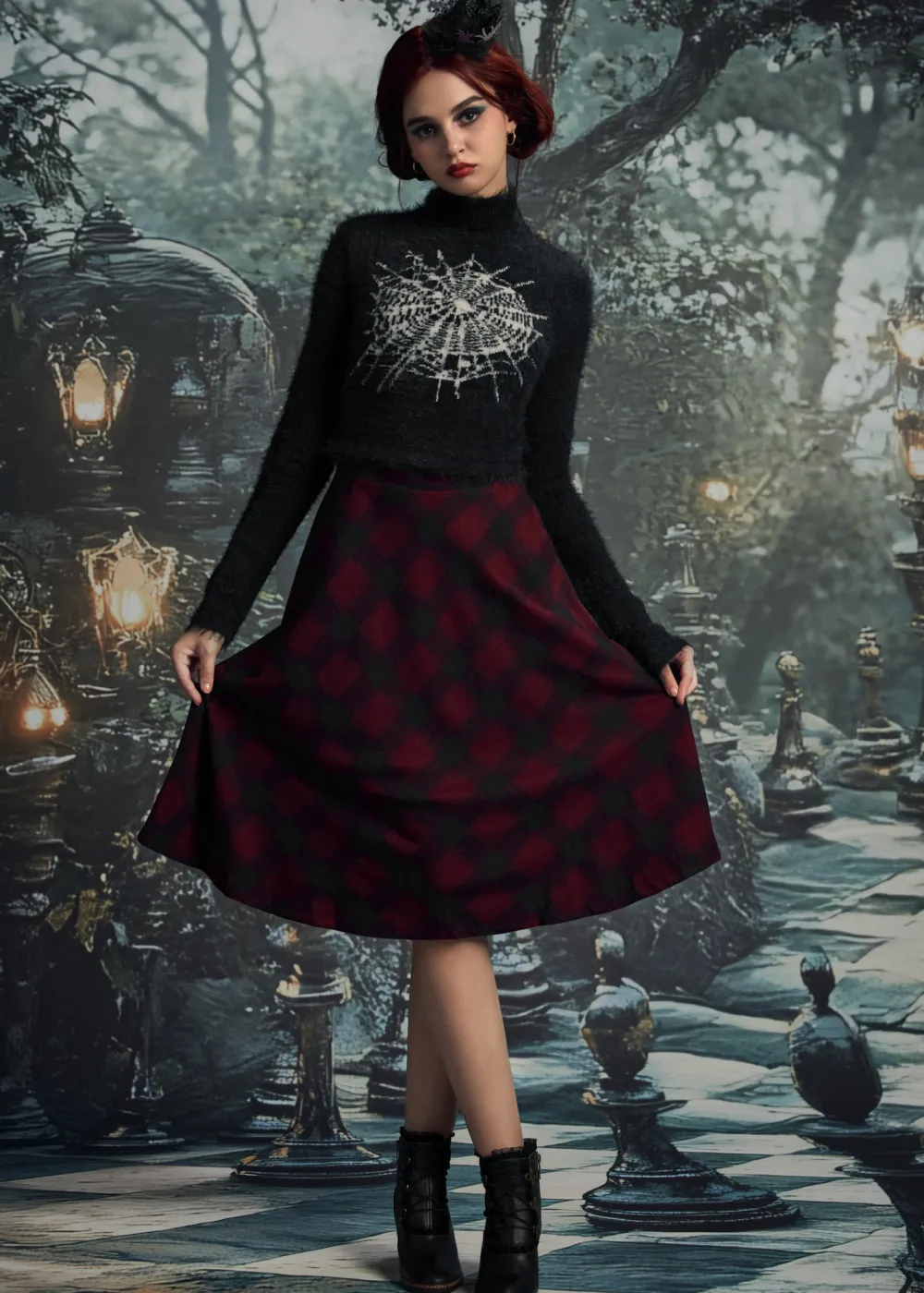 Black Spider Sweater Clearance