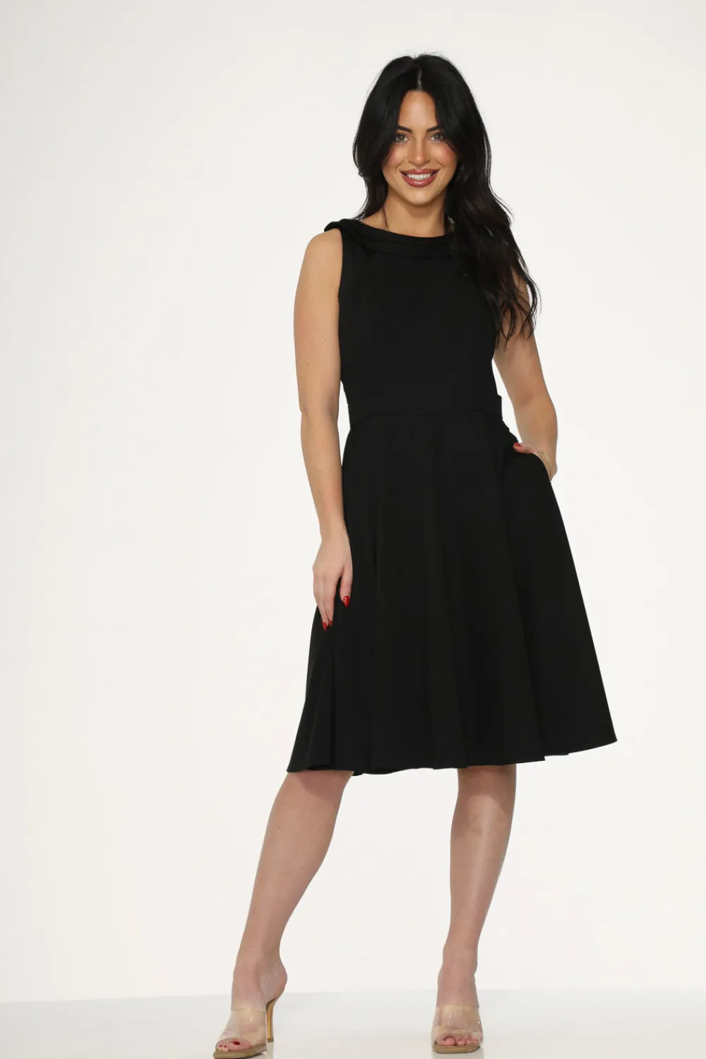 Black Swing Dress Hot