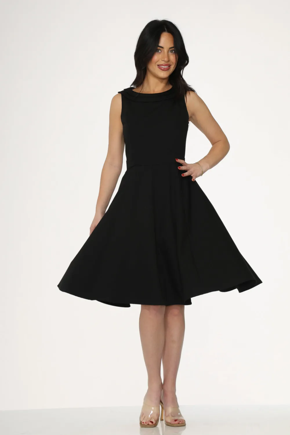 Black Swing Dress Hot