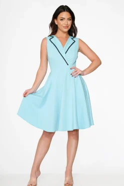 Blue Jenny Swing Dress Outlet