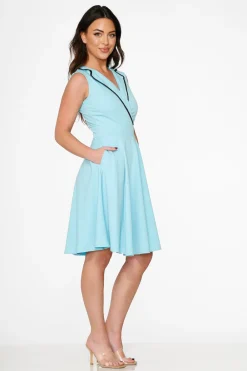 Blue Jenny Swing Dress Outlet