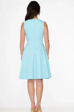 Blue Jenny Swing Dress Outlet