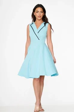 Blue Jenny Swing Dress Outlet