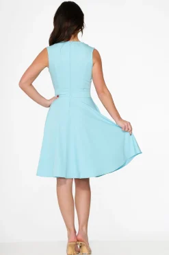 Blue Jenny Swing Dress Outlet