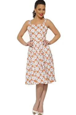 Blue Peach Swing Dress Discount