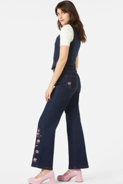 Boho Paisley Embroidered Vest Hot