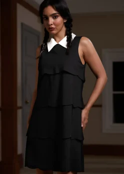 Bonfire Bash A-Line Dress Bewitching Black