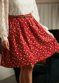 BTC Bookstore's Best Skirt Red Moon Beam Clearance