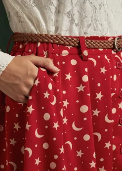 BTC Bookstore's Best Skirt Red Moon Beam Clearance