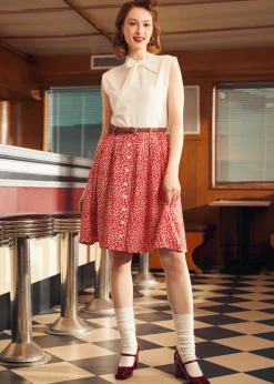 Bookstore's Best Skirt Ruby Fizz