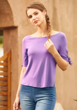 BTC Bows For Show Top Lilac