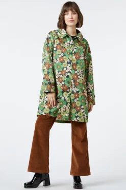 Bridgette Collared Raincoat Outlet