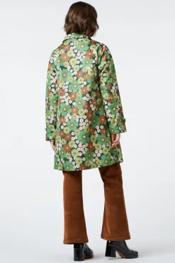 Bridgette Collared Raincoat Outlet