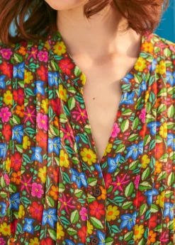 BTC Buttoned & Beloved Sleeveless Top Frida’s Garden