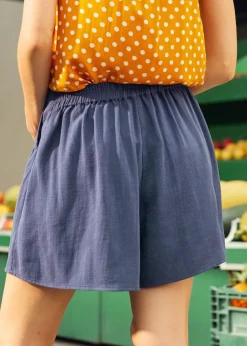 BTC Buttoned Up & Breezy Shorts Navy Best
