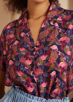 BTC Call It A Classic Camp Collar Shirt Flamingle Party Online