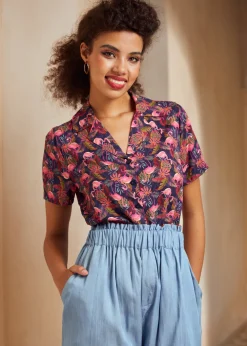 BTC Call It A Classic Camp Collar Shirt Flamingle Party Online