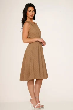 Camel Swing Dress Online