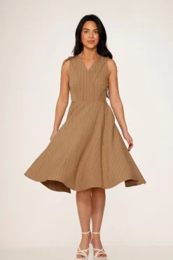 Camel Swing Dress Online