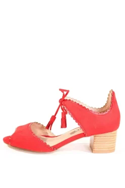 Chelsea Crew Casino Block-Heel Sandals New