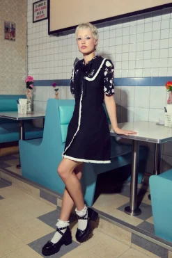 Catkins Ruffle Pinny Outlet