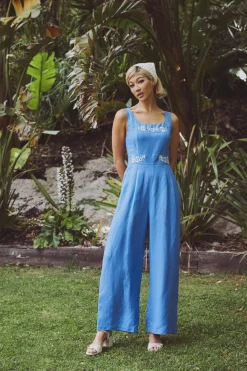 Cecilia Embroidered Jumpsuit
