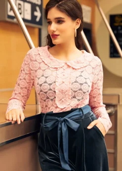 Charismatic Classic Peter Pan Top Cotton Candy Discount